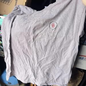 Cozy Gray Long Sleeve Shirtwith OU Dreamcatcher Design